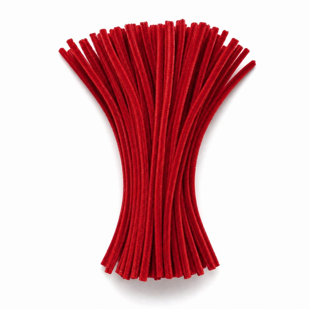Plain Pipe Cleaner 8mm (A46) - 100pc