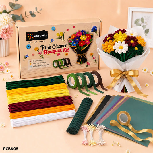 DIY Pipe Cleaner Bouquet Kit (PCBK05)