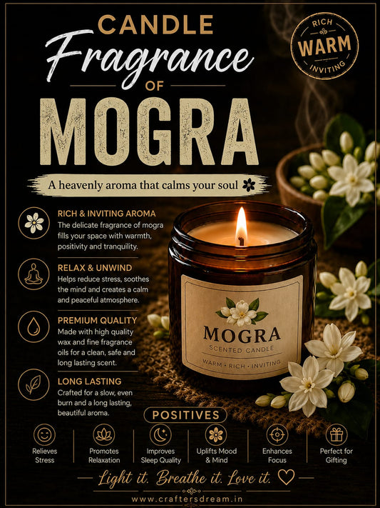 Mogra Candle Fragrance - 100ml