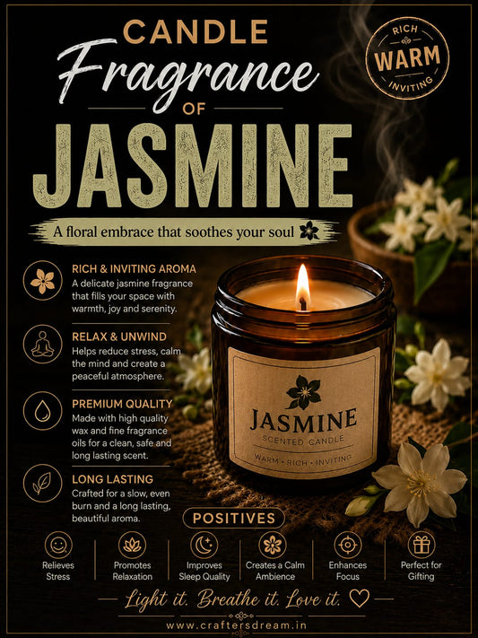 Jasmine Candle Fragrance - 100ml