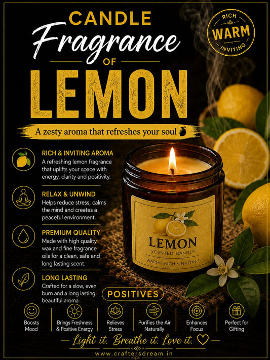 Lemon Grass Candle Fragrance - 100ml