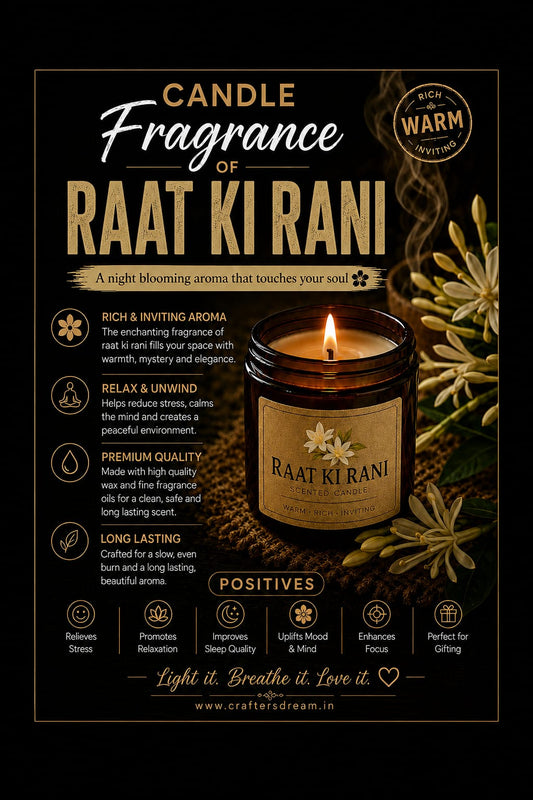 Raat Ki Rani Candle Fragrance - 100ml