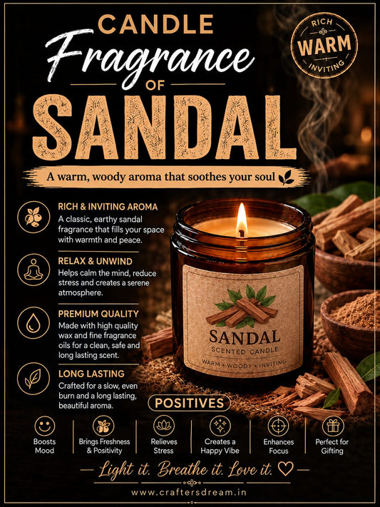 Sandal Fragrance - 100ml
