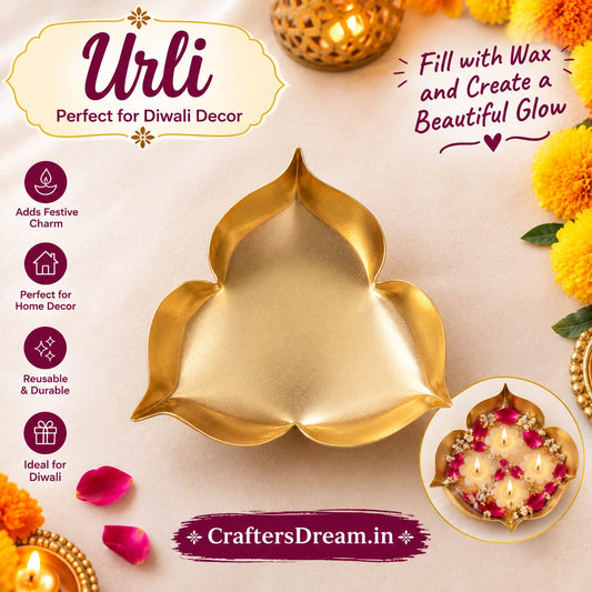 Metal Urli - 1pc