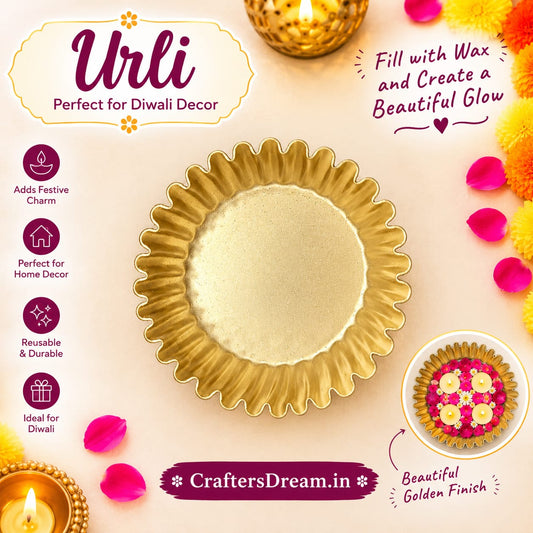 Metal Urli - 1pc