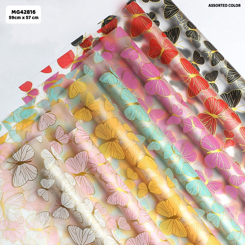 Wrapping Paper Plastic Sheet (MG42816) – 20Sheets