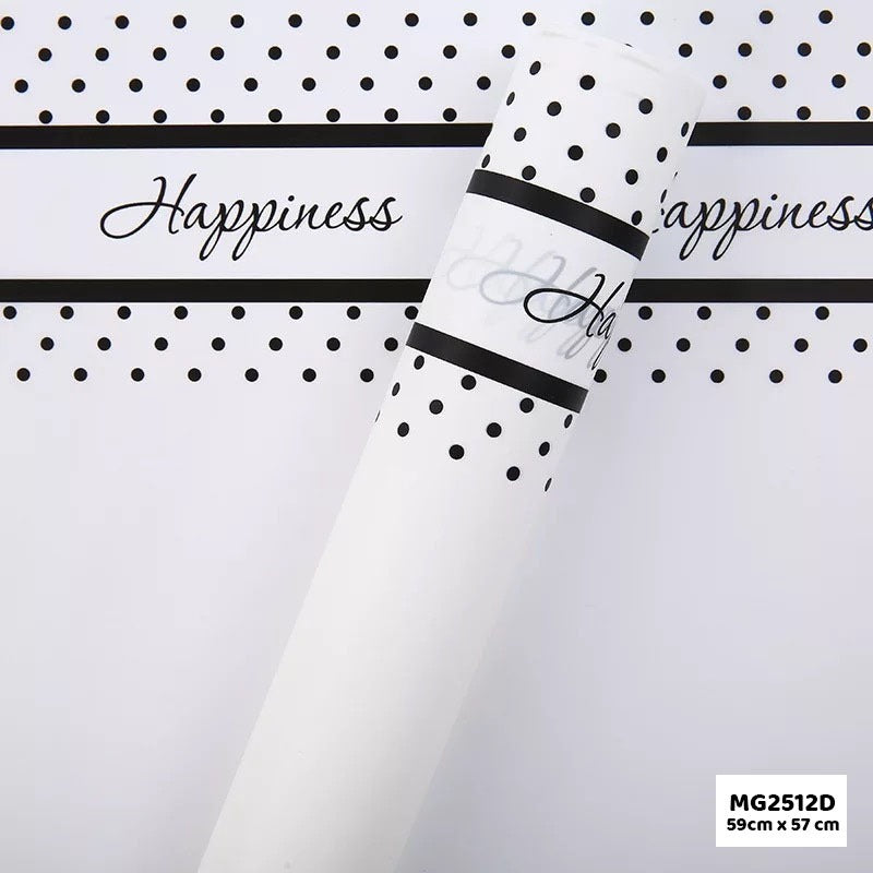 Wrapping Paper Plastic Sheet (MG2512D) – 20Sheets