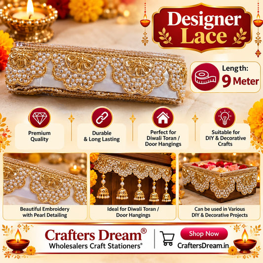 Designer Lace (No102) - 9metre