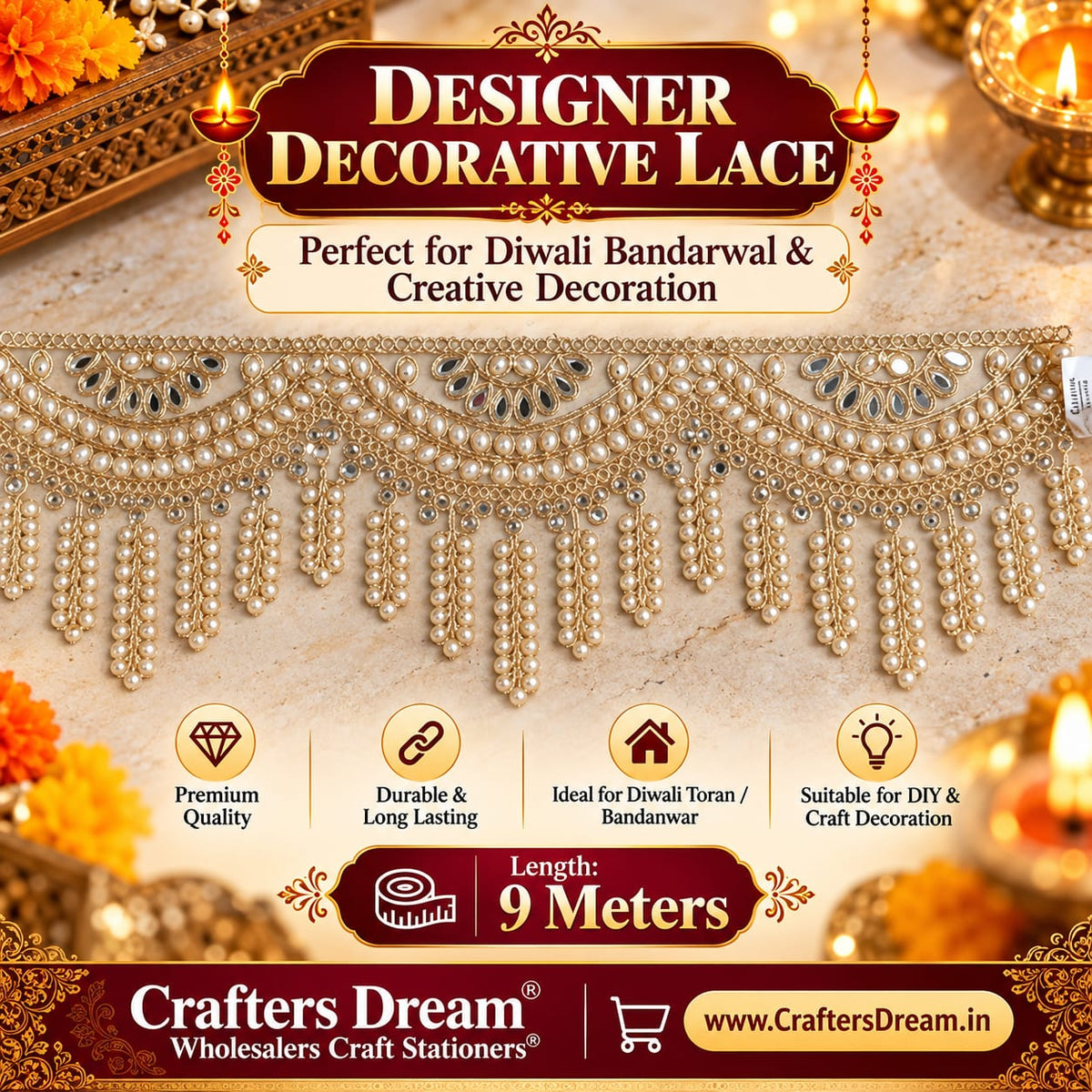 Designer Lace (No106) - 9metre