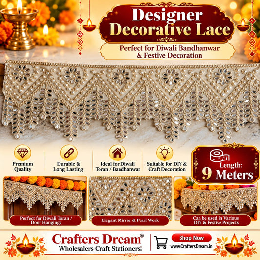 Designer Lace (No107) - 9metre