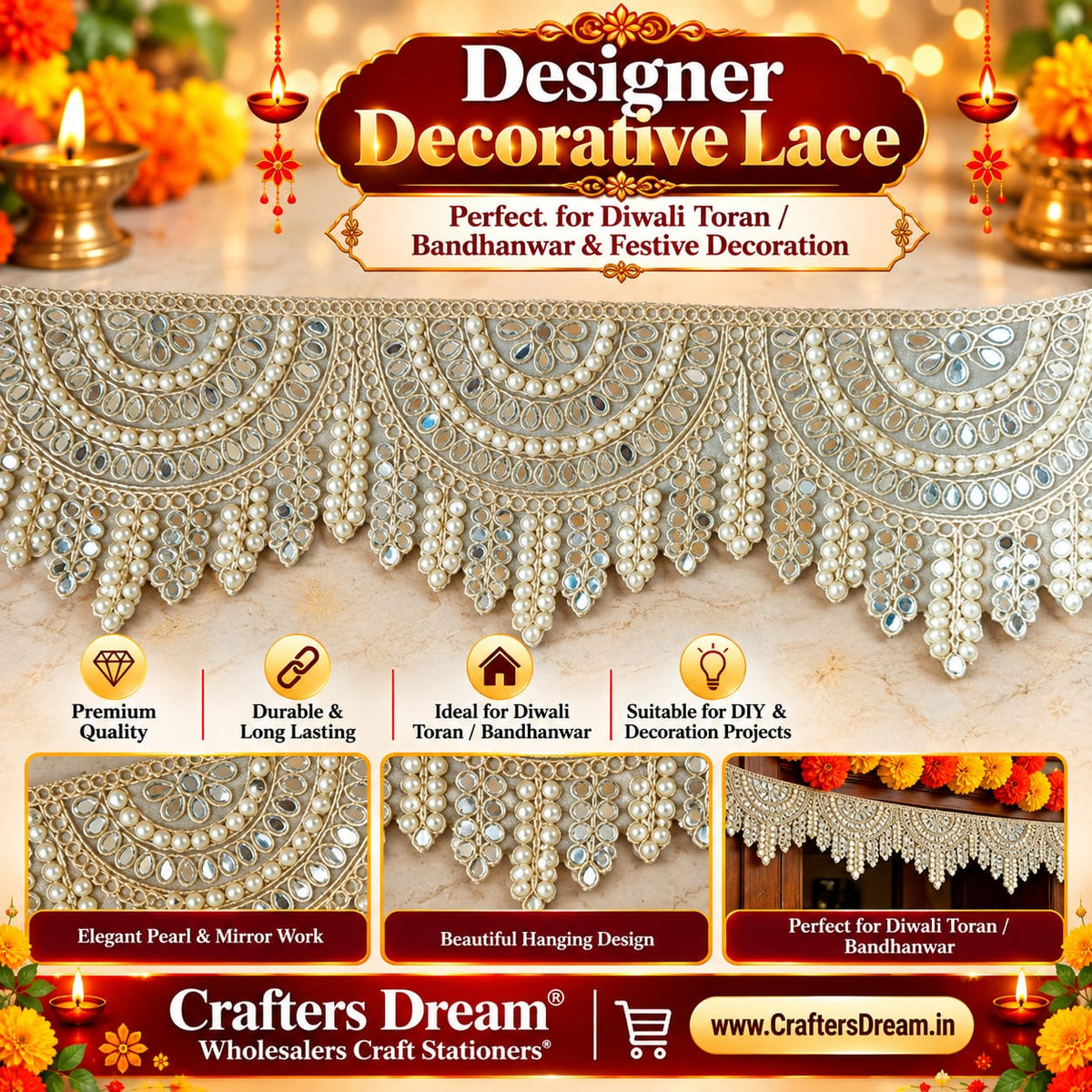 Designer Lace (No113) - 9metre