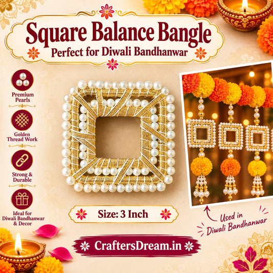 Square Balance Bangle 3inch - 10pc