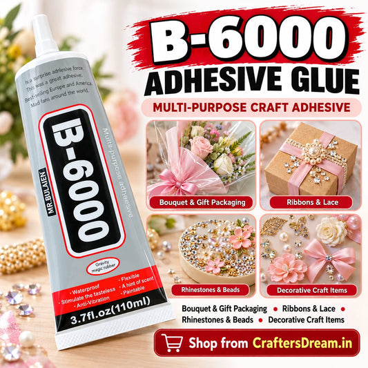 B6000 Adhesive Glue 110ml - 1pc