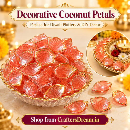 Red Coconut Leaf Petals