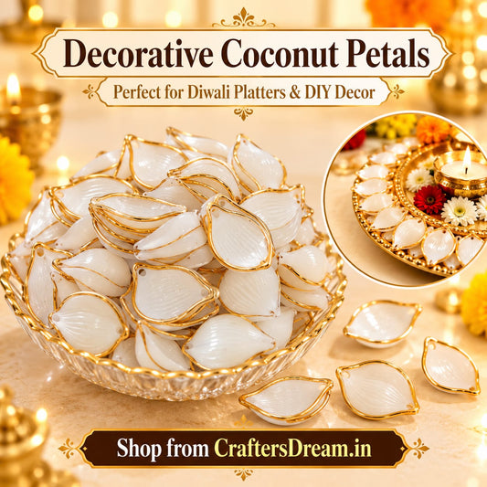 Chocolate Coconut Leaf Petals