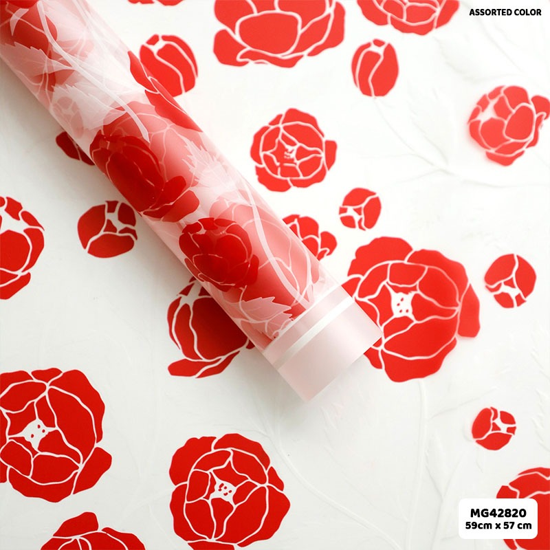 Wrapping Paper Plastic Sheet (MG42820) – 20Sheets