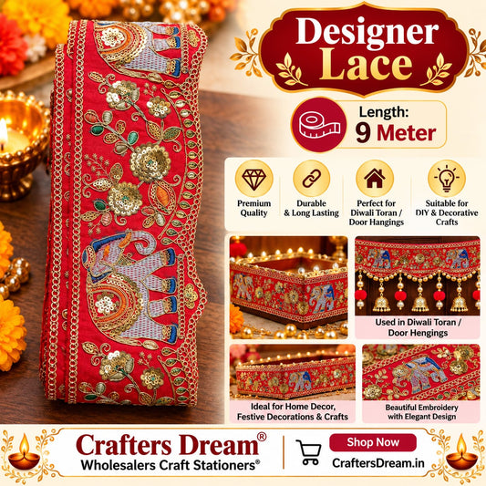 Designer Lace (No120) - 9metre