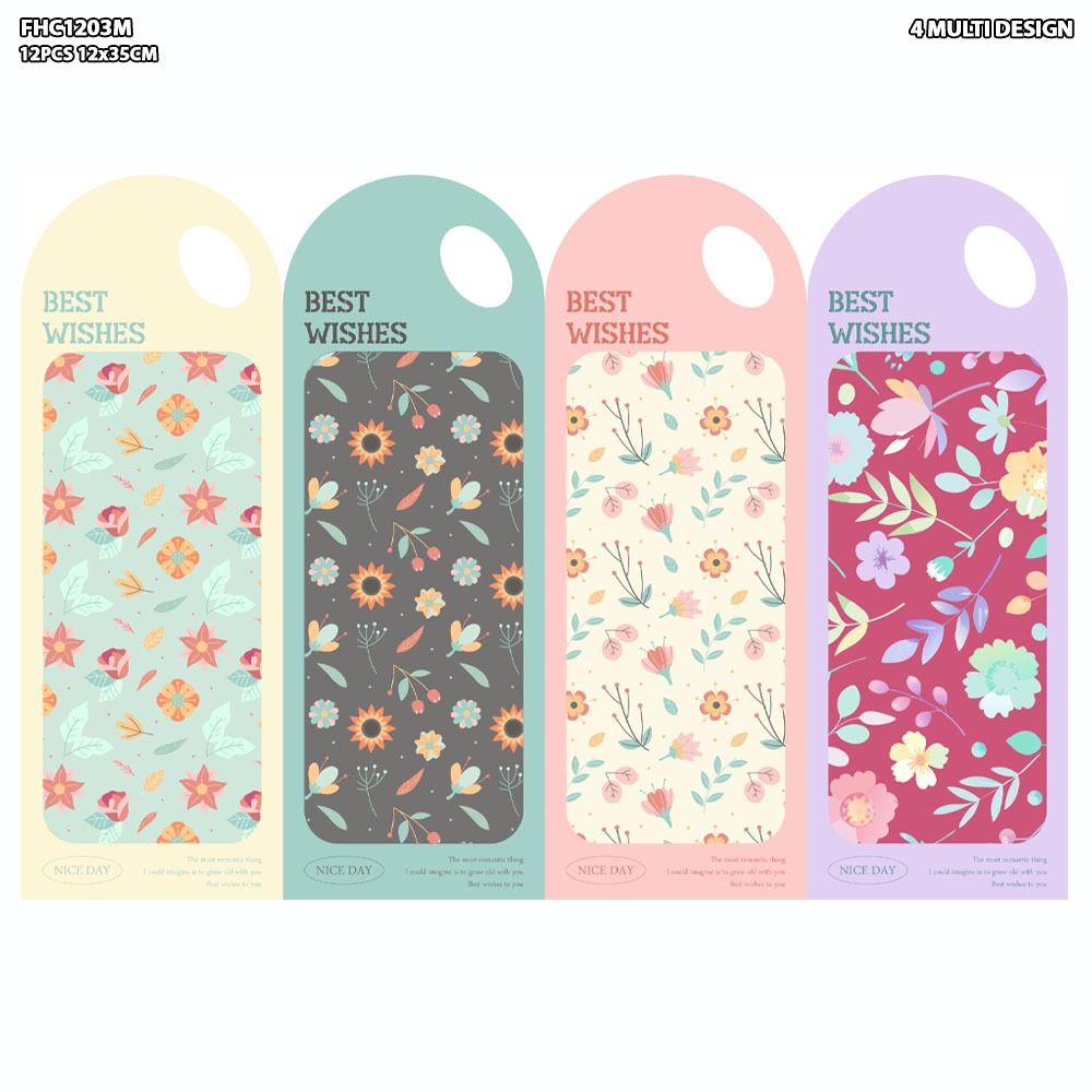 Flower Holder Card Multi (FHC1203M) - 12pc