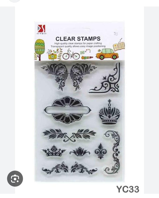 Clear Stamps #YC33