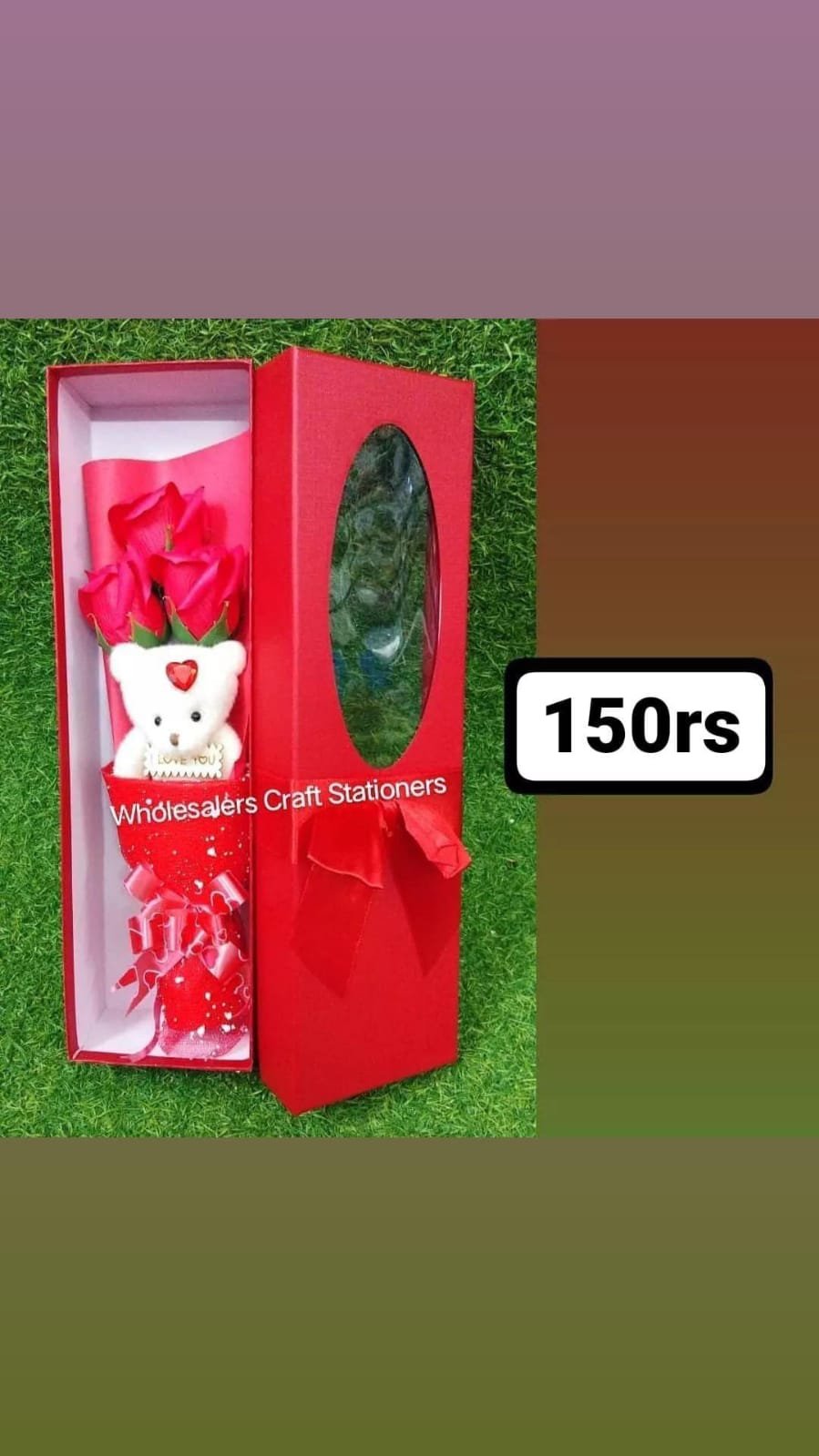Teddy Rose Bouquet Set - 01