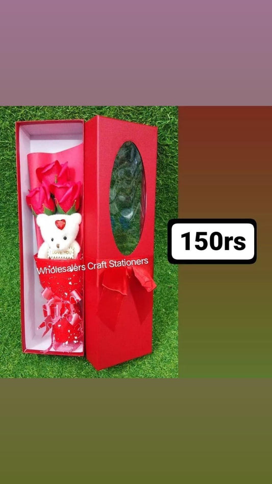 Teddy Rose Bouquet Set - 01