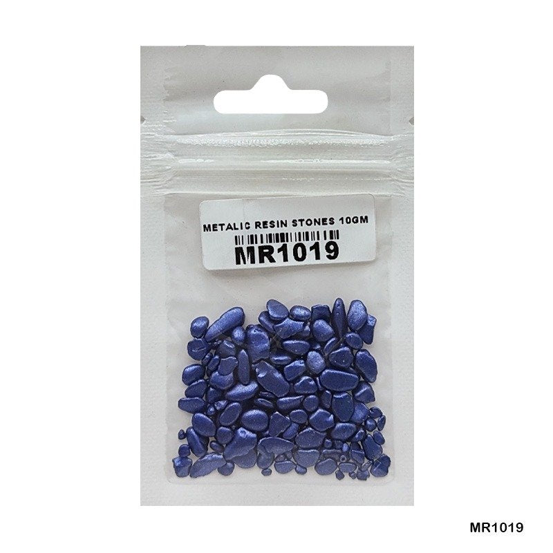 Metallic Resin Stones - 10gm (MR1019)