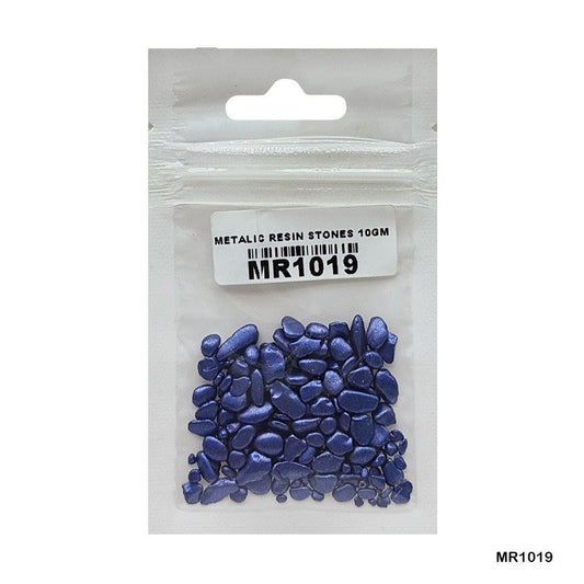 Metallic Resin Stones - 10gm (MR1019)