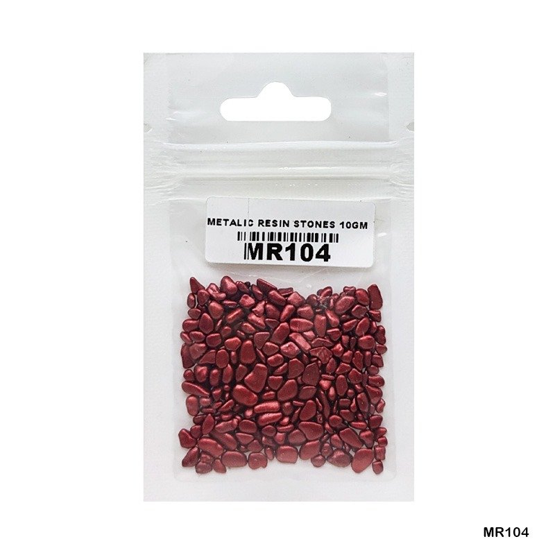 Metallic Resin Stones - 10gm (MR104)