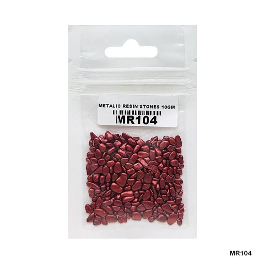 Metallic Resin Stones - 10gm (MR104)