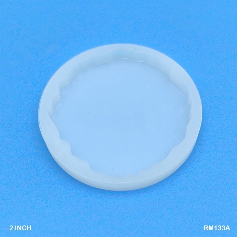 Round Agate Mould 2inch (RM133A) - 1pc