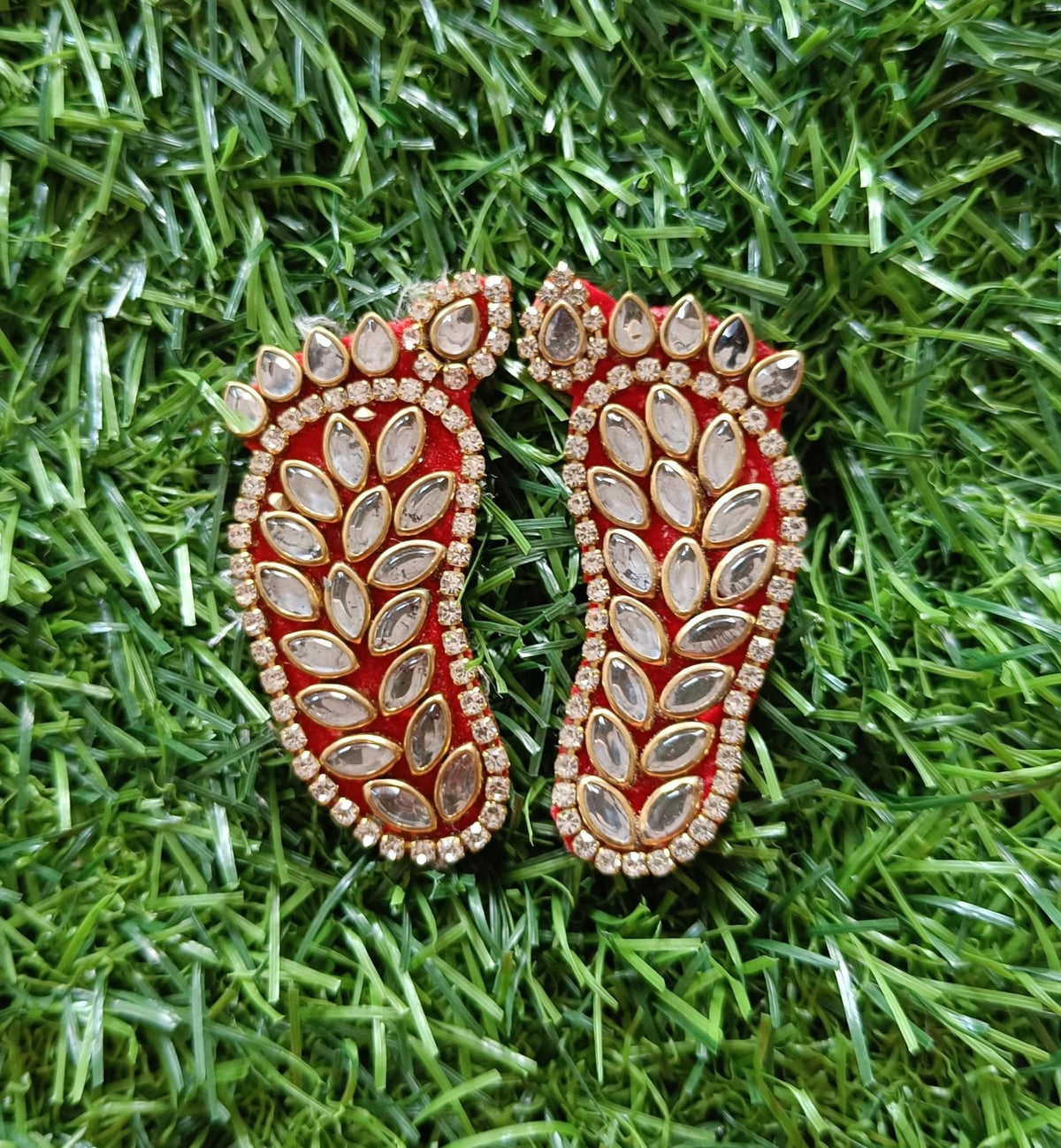 Laxmi Charan Moti Buti Patches - 1pair