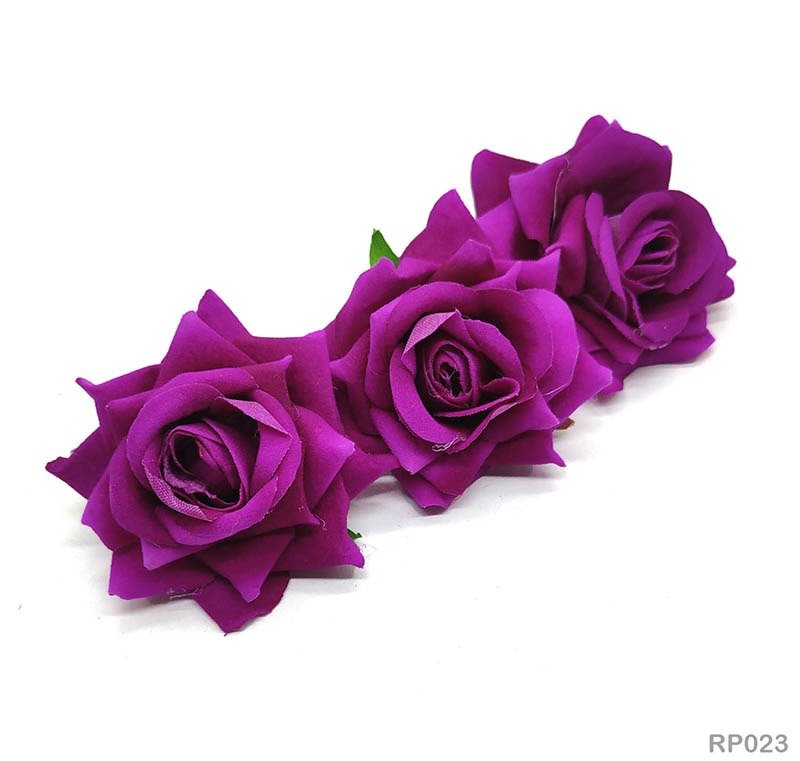 Dark Purple Velvet Rose (RP023) - 10pc