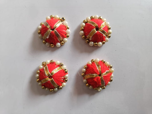Moti Cap Red - 10pcs