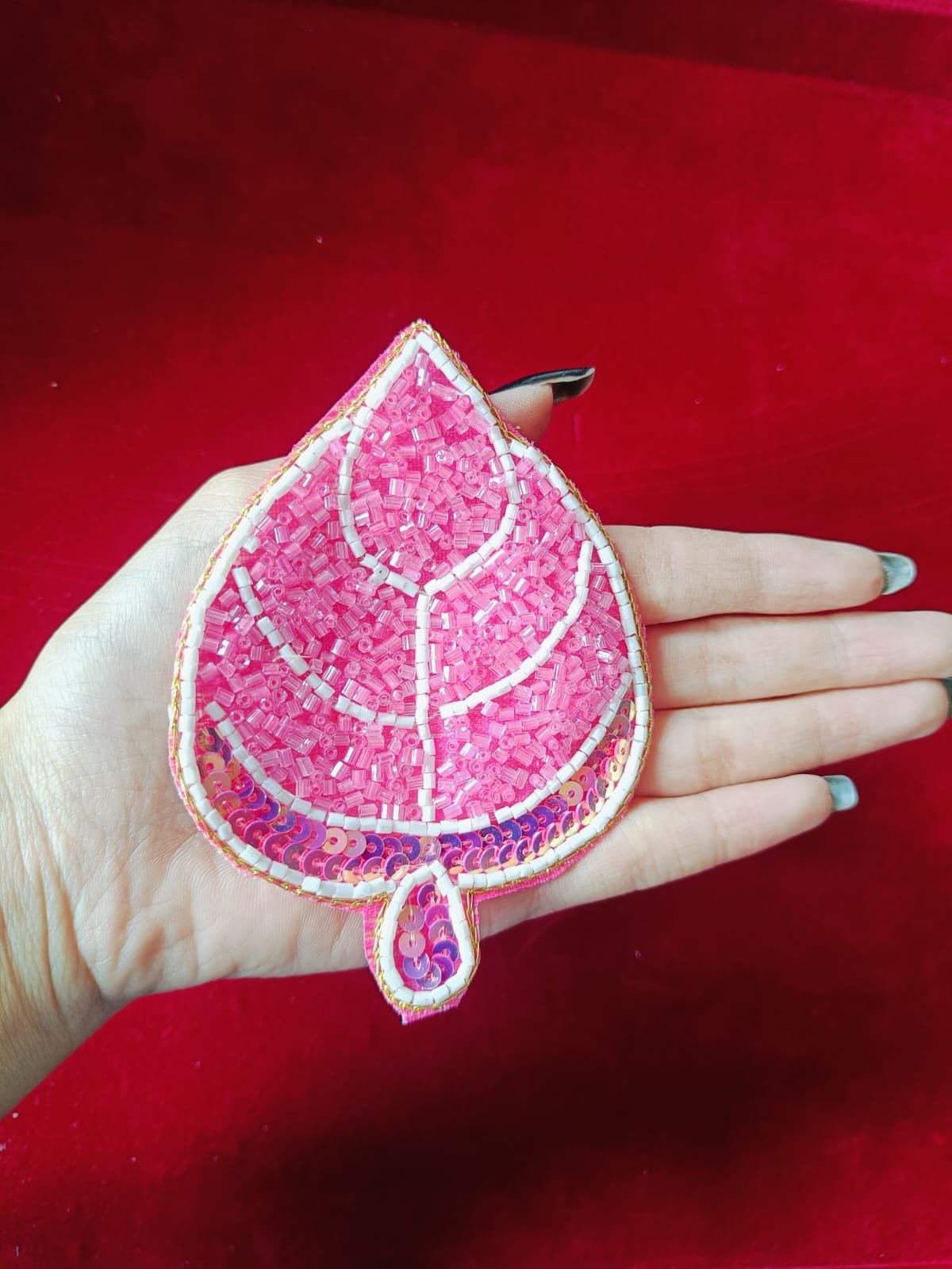 Light Pink Pan Buti Patches - 10pc