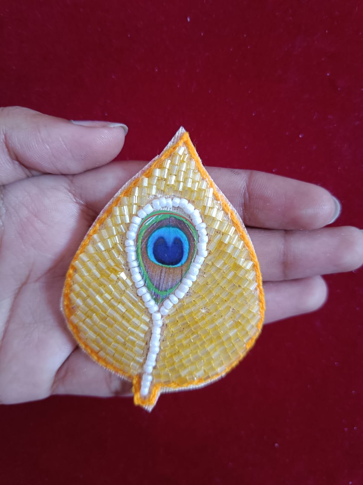 Mor Pankh Buti Patches - 10pc