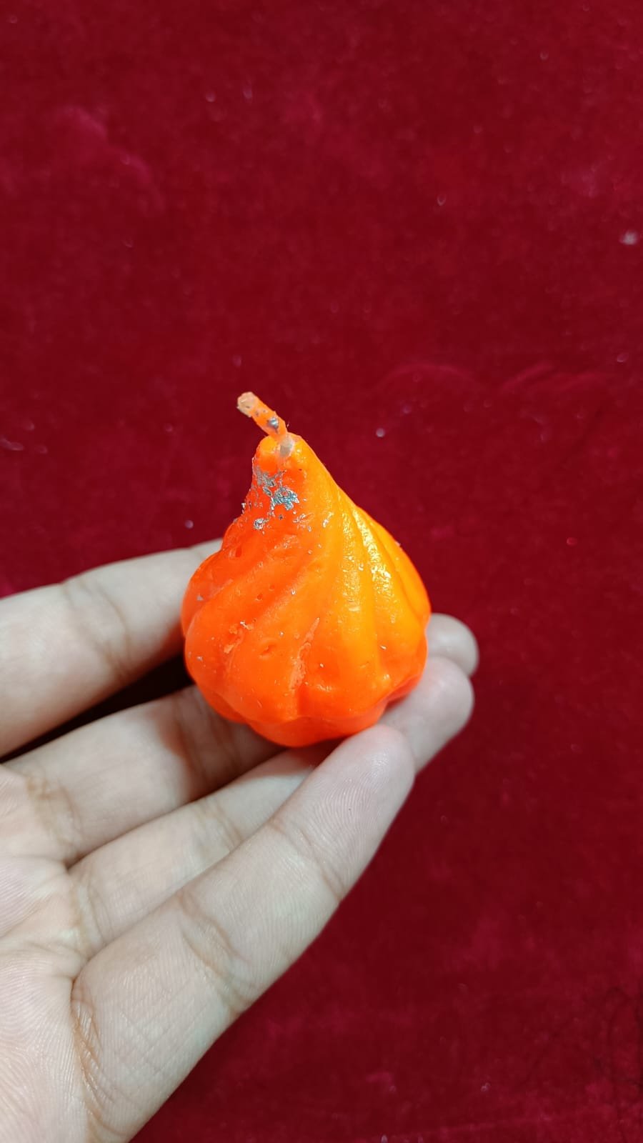 Wax Candle Modak Laddu - 4pc