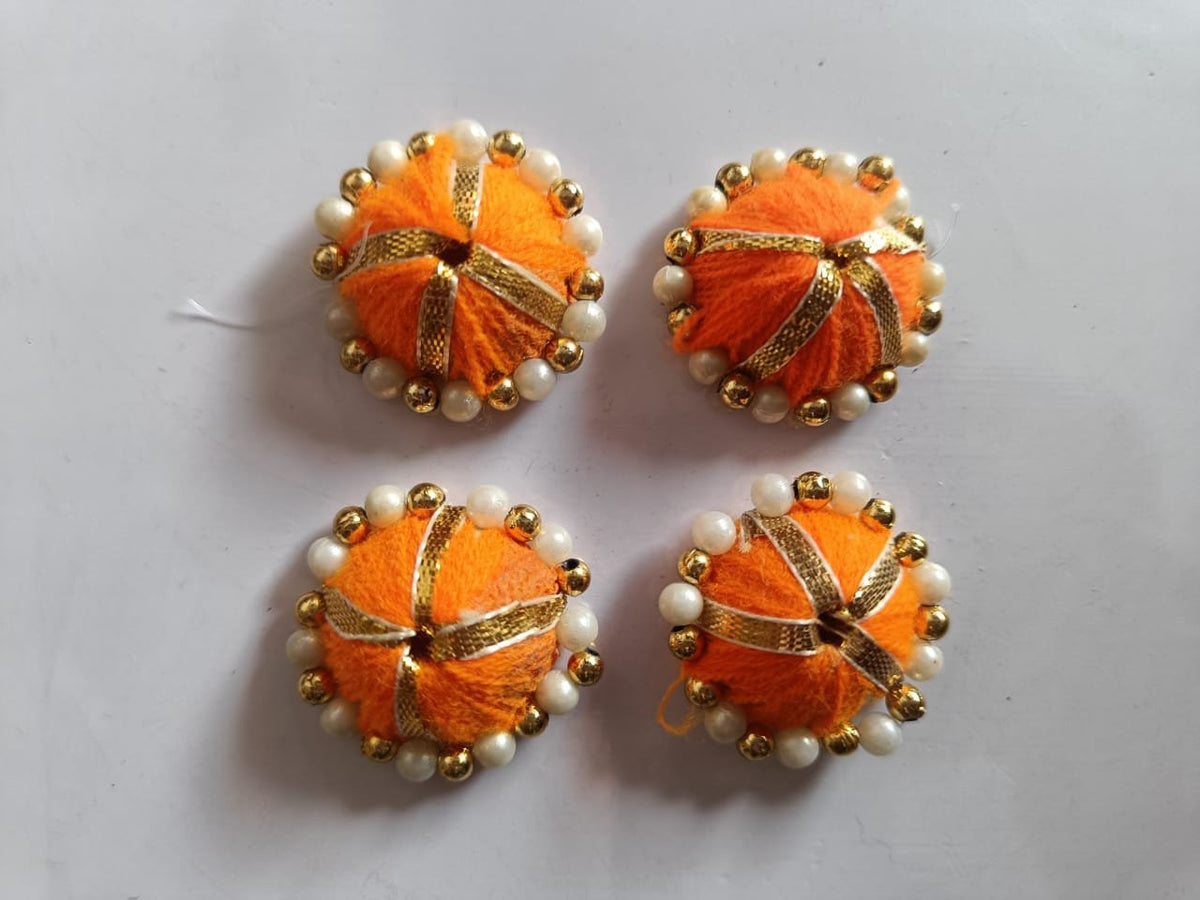 Moti Cap Orange - 10pcs