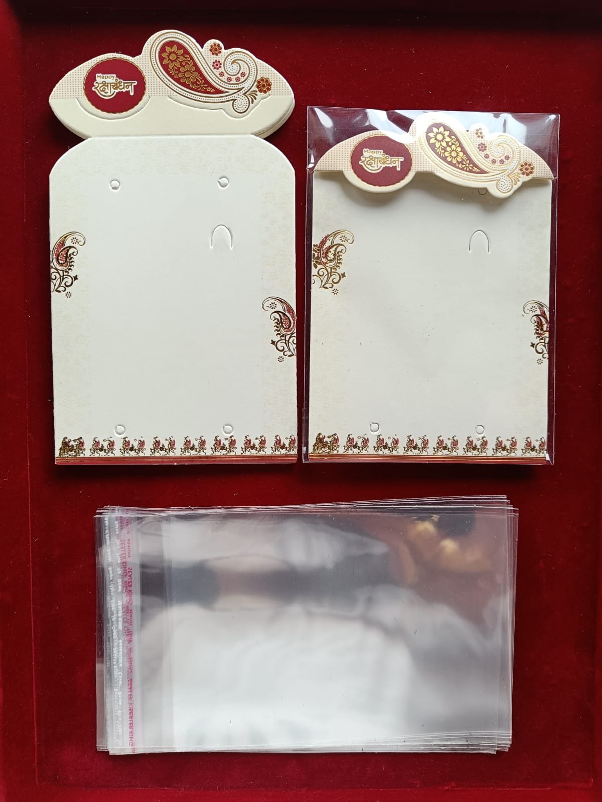 Rakhi Packaging Cards Pack Of 1 Cards