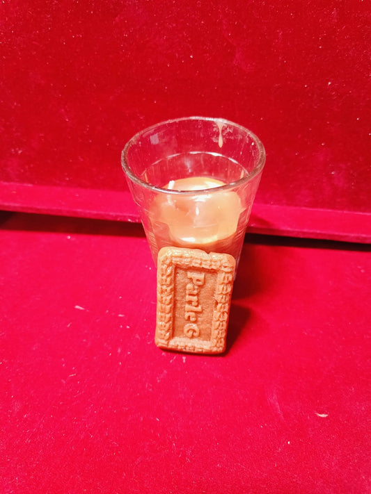 Wax Candle Tea Parle G Biscuit - 1set