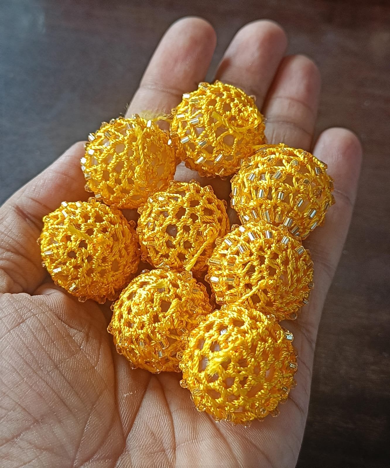 Corona Ball (Yellow) - 12pc