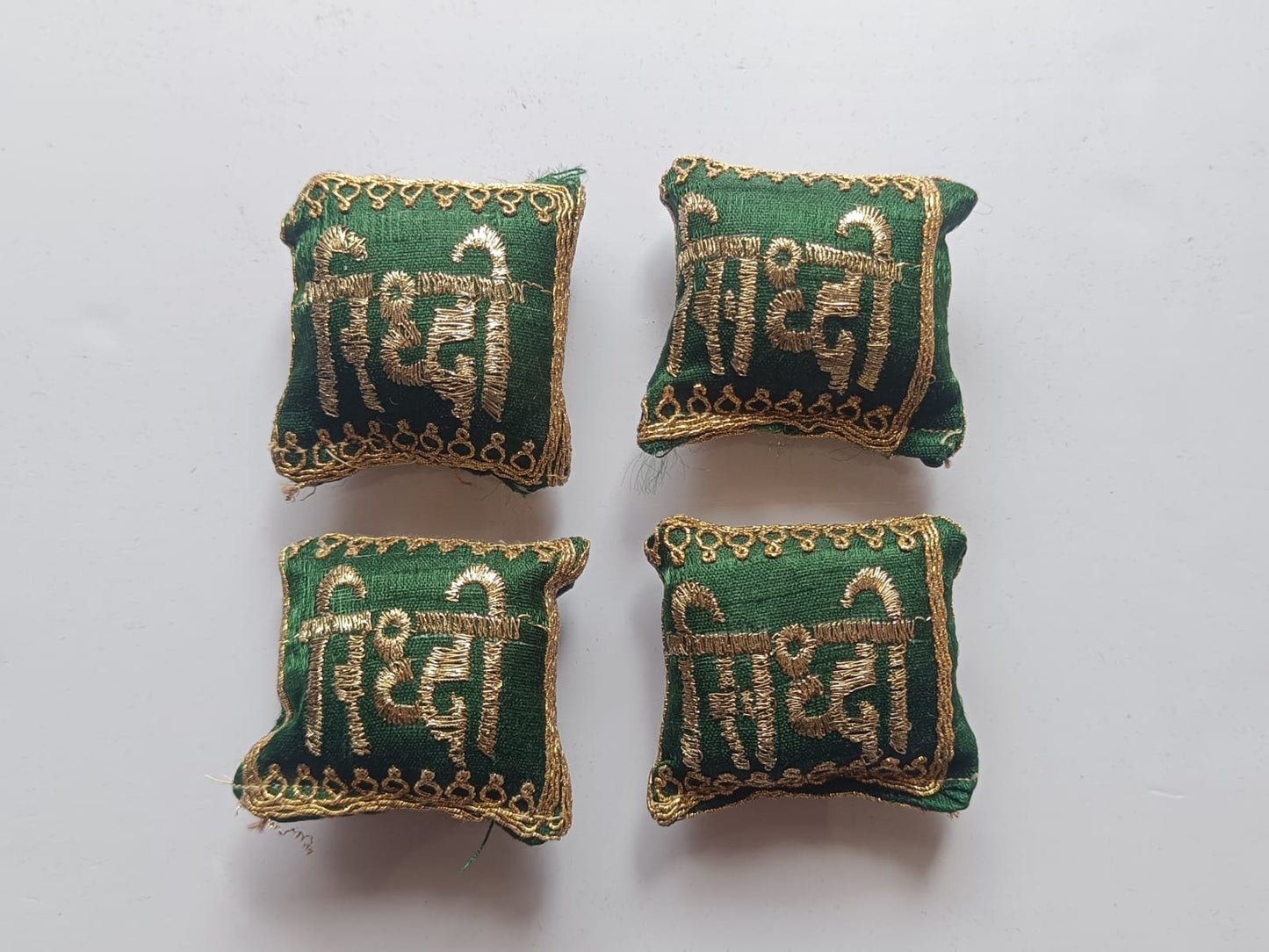 Pilow Riddhi Siddhi (Green) – 4pcs