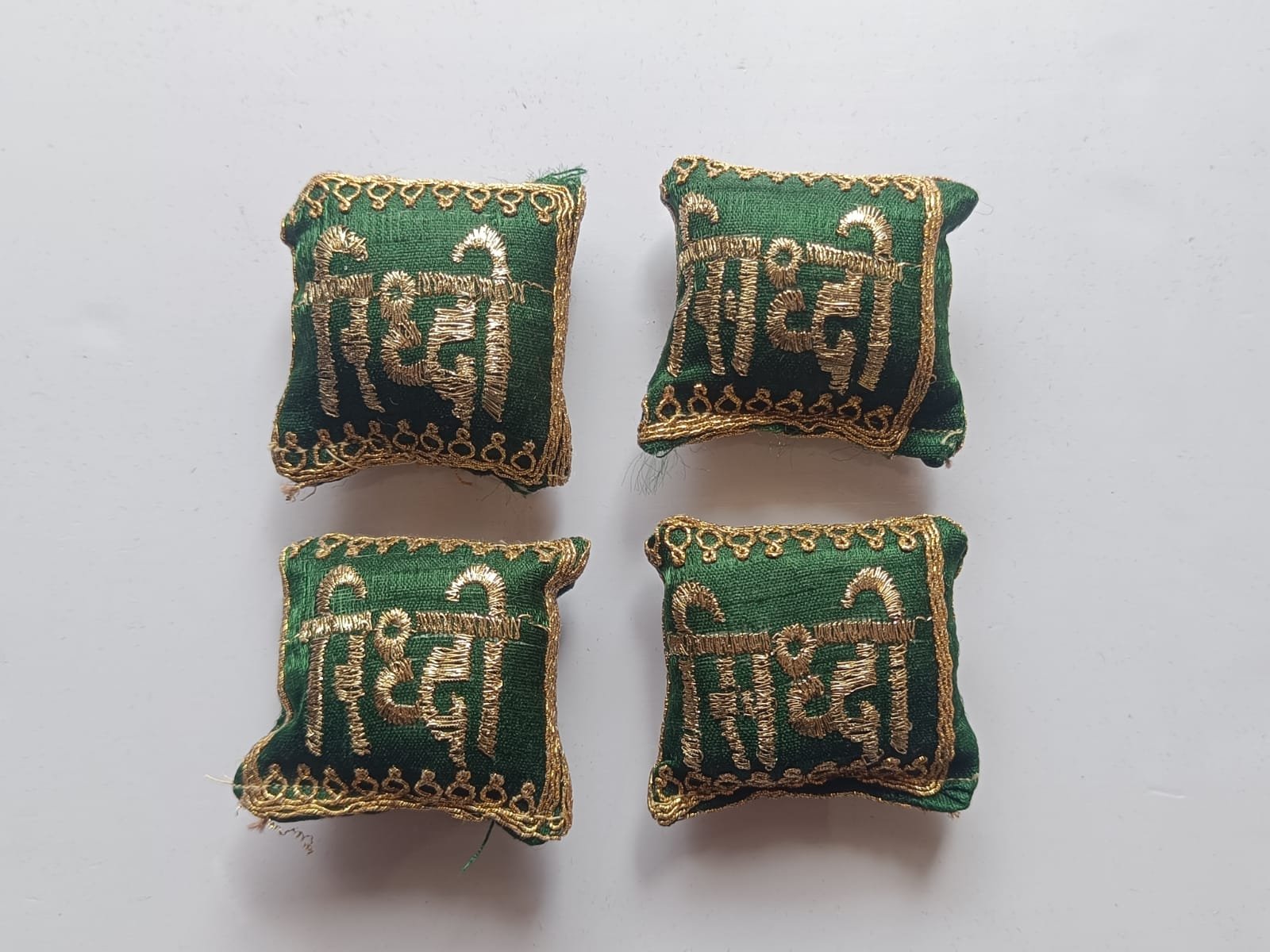 Pilow Riddhi Siddhi (Green) – 4pcs