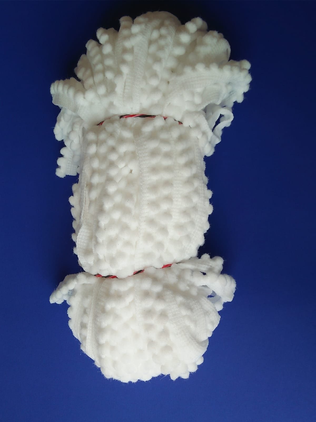 PomPom Lace - 1 mtr - White