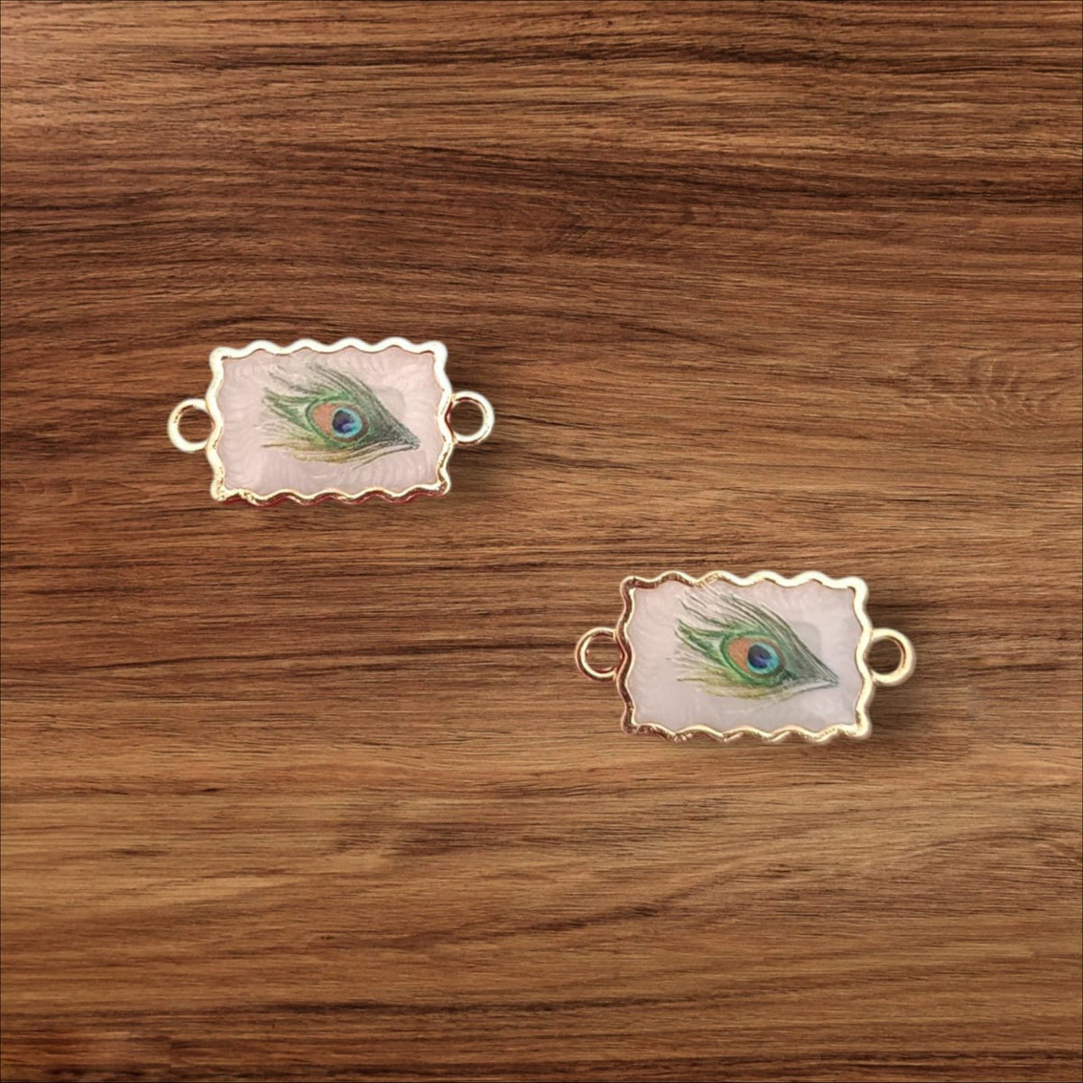 Mor Pankh Rakhi Charms - 1pc