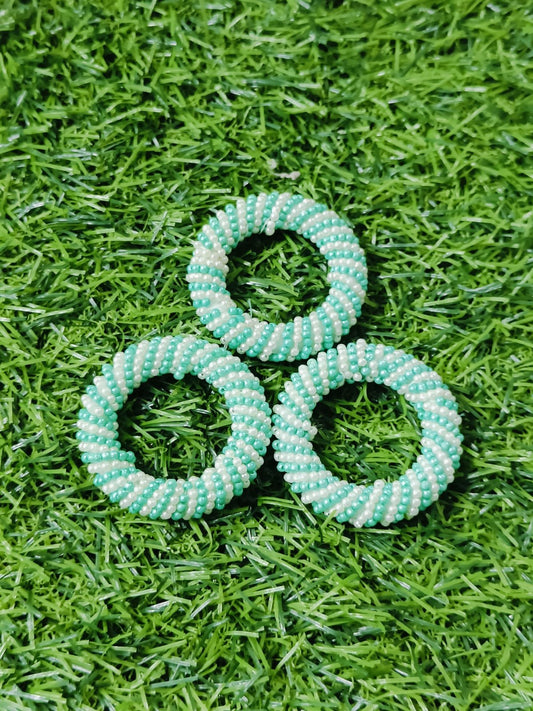 Mint Green Chida Moti Bangle (2inch) - 10pc