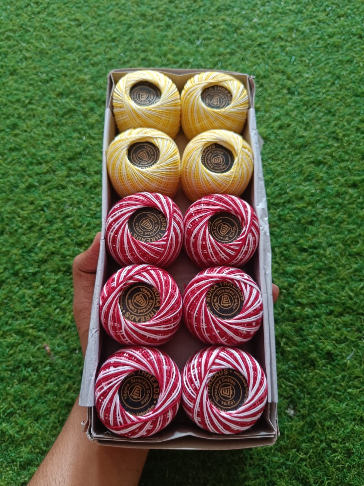 Colorful Rakhi Thread - 1pc