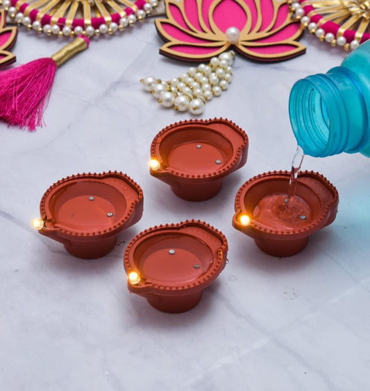 Water Sensor Diya Led Light (6pcs)