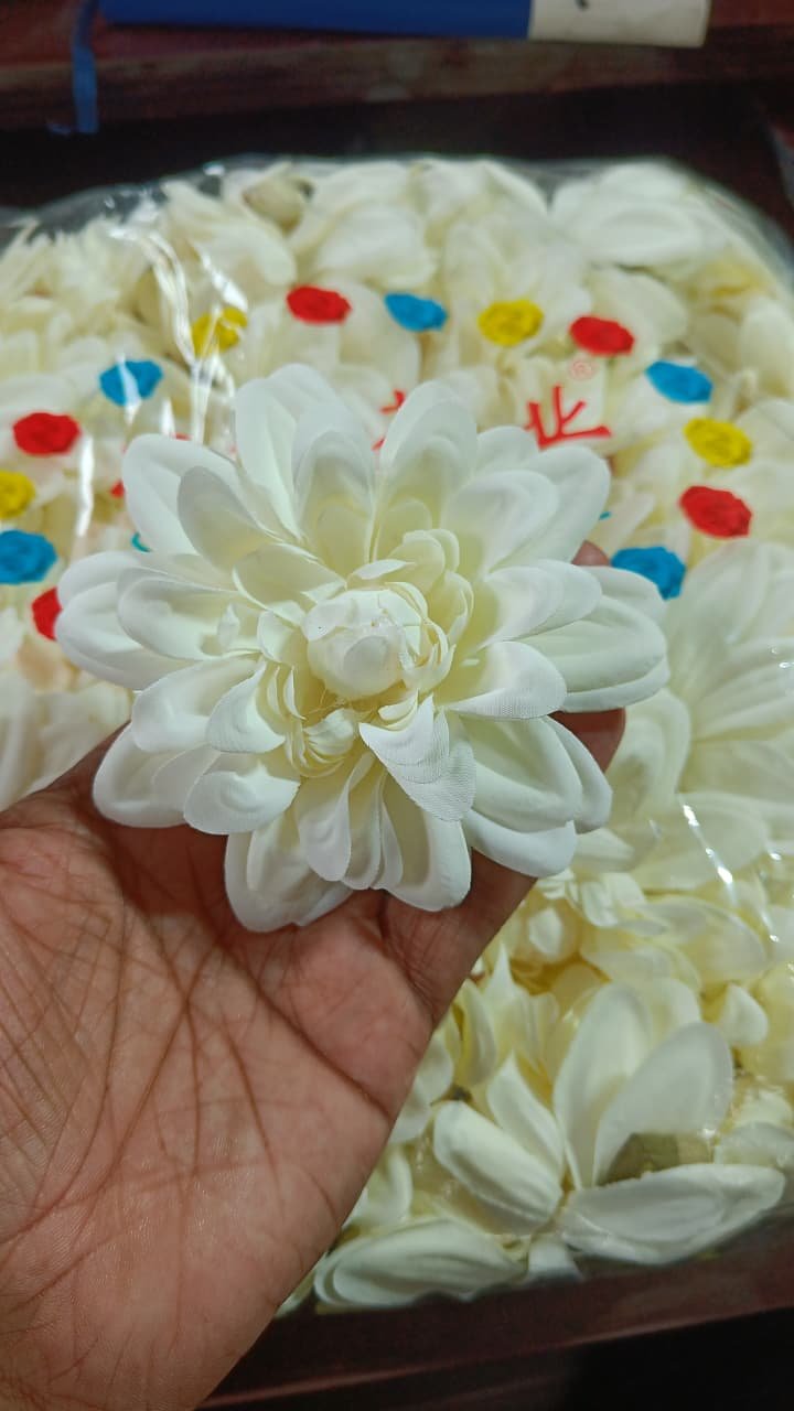 Artificial Soft Dahlias Flower 4inch