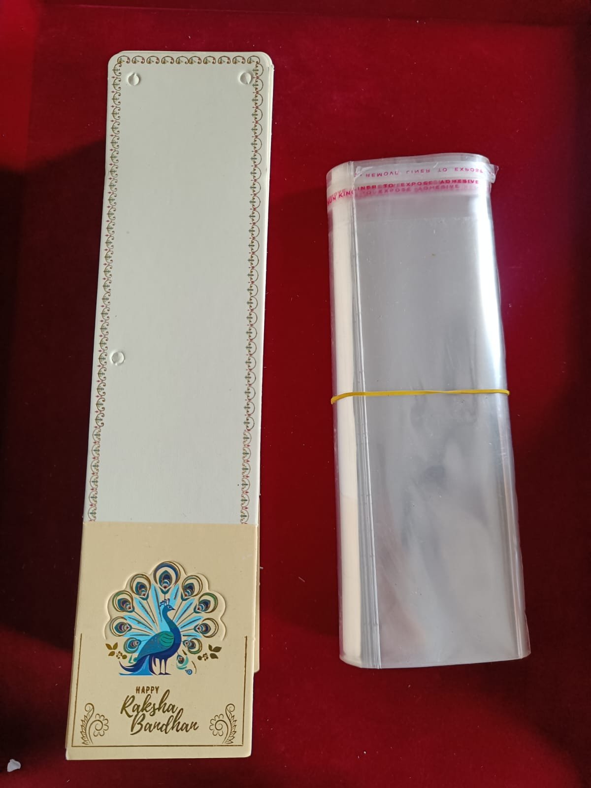 Rakhi Packaging Cards Pack Of 10 Cards