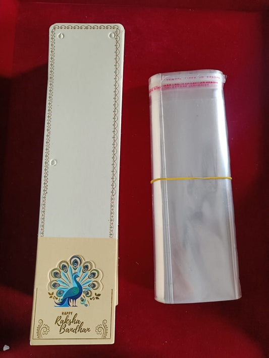 Rakhi Packaging Cards Pack Of 10 Cards